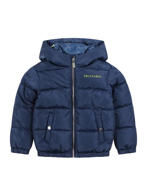 giubbotto bambino blu TRUSSARDI JEANS | TIA24009PI/S8BLUE_NIGHT